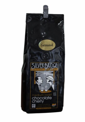 Silver Bridge Chocolate Cherry Medium Roast Ground Coffee Perspective: front