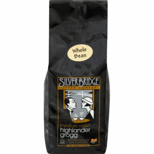 Silver Bridge Highlander Grogg Medium Roast Ground Coffee Perspective: front