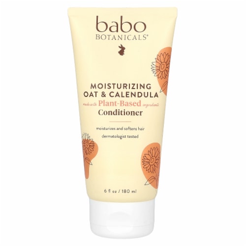Babo Botanicals Moisturizing Conditioner (For Sensitive & Dry Hair & Scalp) 180ml/6oz Perspective: front