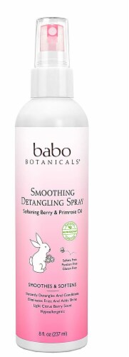Babo Botanicals  Smoothig Detangling Conditioner with Berry Primrose Perspective: front