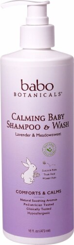 babo botanicals calming baby shampoo