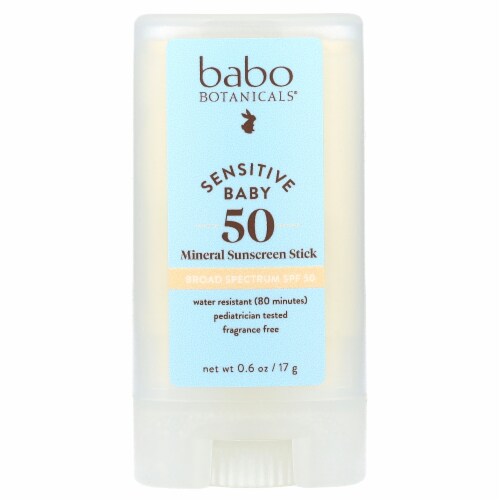 Babo Botanicals Baby Face Mineral SPF 50 Sunscreen Perspective: front