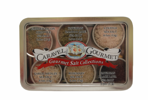 Sea Salt Superstore Infused Sea Salt Sampler Perspective: front