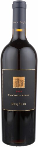 Darioush Winery Merlot Red Wine Perspective: front