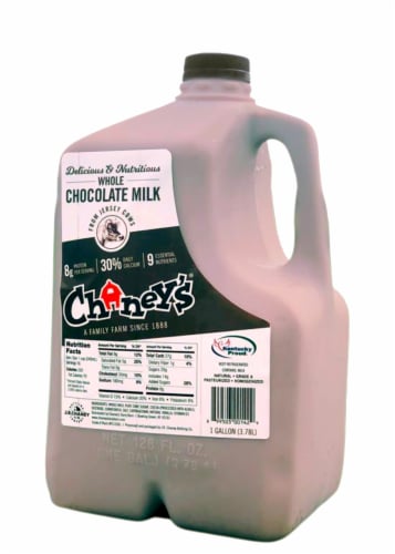 Chaney's® Whole Chocolate Milk Perspective: front