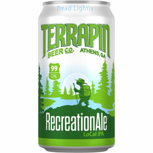 Terrapin Recreationale IPA Cans Perspective: front