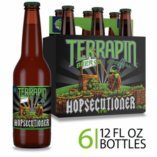 Terrapin Hopsecutioner IPA Bottles Perspective: front