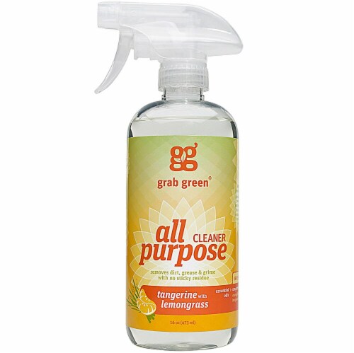 GrabGreen  All Purpose Cleaner Tangerine With Lemongrass Perspective: front