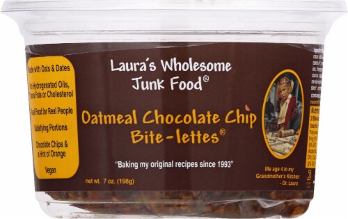 Laura’s Wholesome Junk Food® Oatmeal Chocolate Chip Bite-lettes