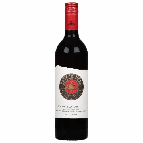 Geyser Peak Cabernet Sauvignon California Red Wine Perspective: front