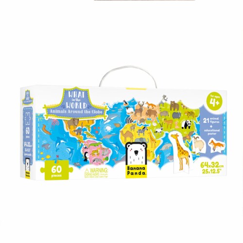 What in the World.  Animals Around the Globe Perspective: front