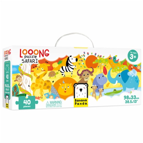 Looong Puzzle Safari Perspective: front