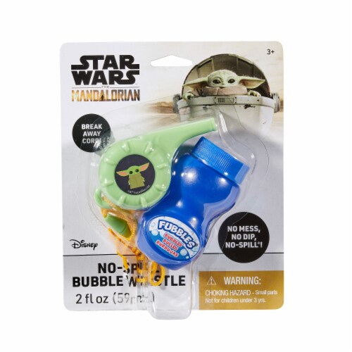 Disney/Marvel No Spill Bubble Whistle - Grogu Perspective: front