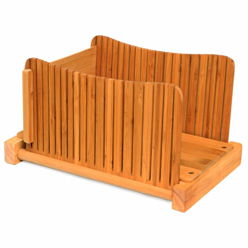 Bamboo Wood Compact Foldable Bread Slicer Bamboo Wood Compact Foldable Bread Slicer