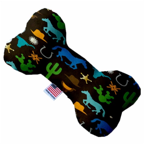 Western Fun 6 inch Bone Dog Toy Perspective: front