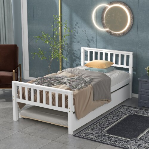 White pine single clearance bed frame