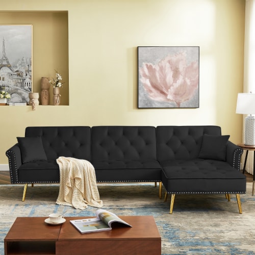 Reversible Sectional Sofa Bed