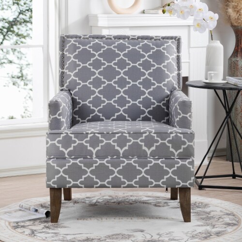 Insert Included, Decorative Throw, Accent, Sofa, Couch, Bedroom, Polyester  Grey, Modern, 1 - Kroger