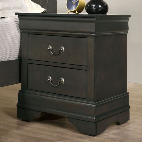 Nightstands in Solid Wood for Home or Office Use Perspective: front