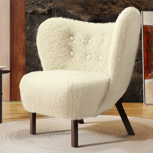 Accent Chairs in Polyester for Home or Office Use Perspective: front