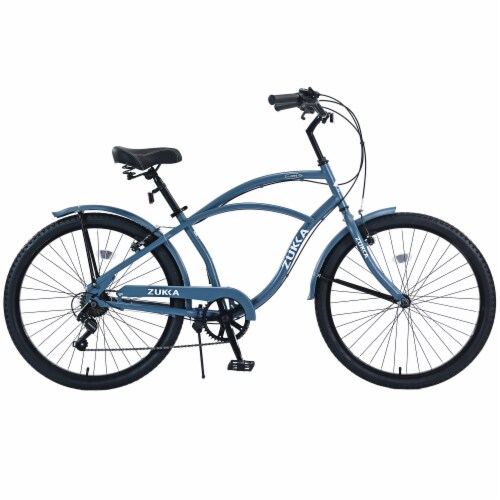 Simplie Fun 7 Speed Bicycles Multiple Colors 26 Inch Beach Cruiser Bike 1 count Mariano s