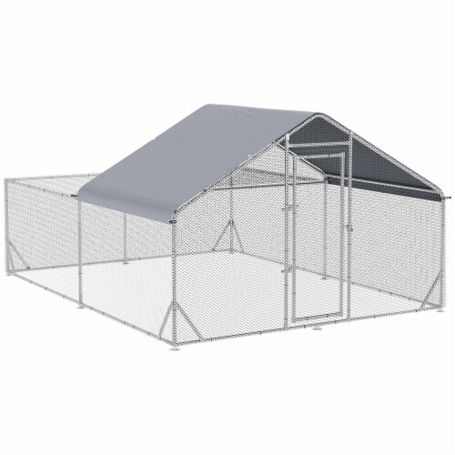 Simplie Fun Premium Multipurpose Pet Playpen for Small Animals with Lockable Door Perspective: front