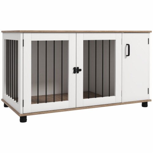 Side by side dog crate hotsell