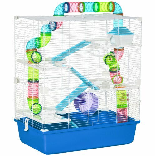 Simplie Fun Extra Large 5 Tier Hamster Cage with Playful Features 1 count Gerbes Super Markets