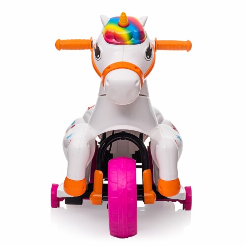 Simplie Fun Unicorn stroller Electric Toy Bike with Training Wheels for Kids 3 6 Colorful 1 count Fred Meyer