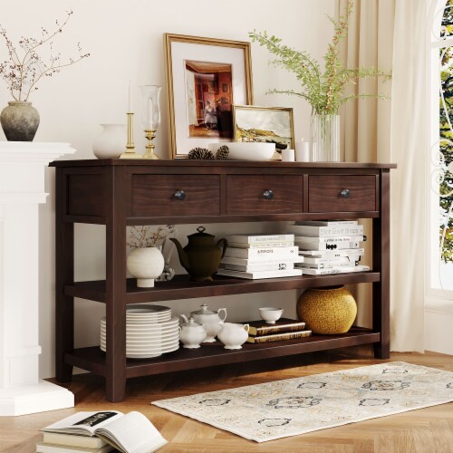 Mid century style console table top