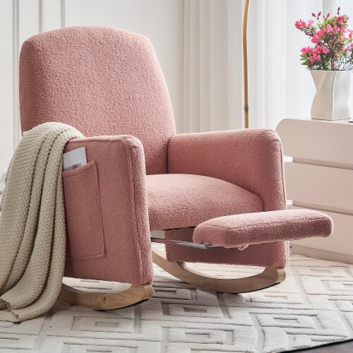 Pink nursery rocker 2025