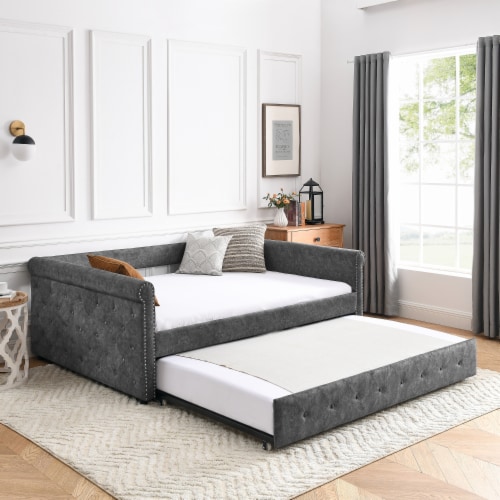 Armless daybed with trundle discount