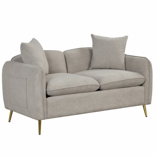 Sofas in Velvet for Home or Office Use Perspective: front