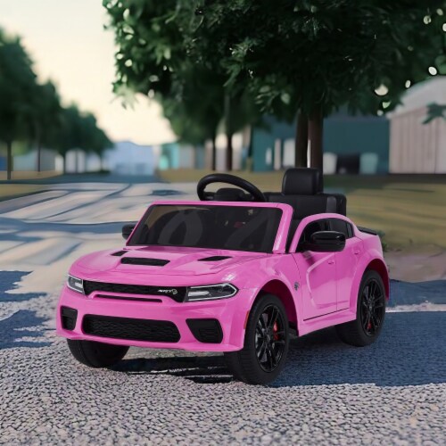 Licensed DODGE Charger，12v Kids ride on car W/Parents Remote Control
