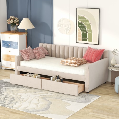Full velvet daybed sales