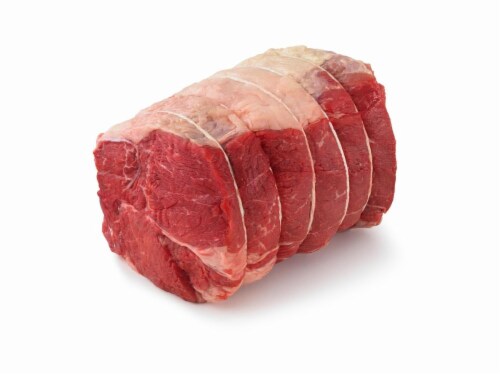 Beef Choice Bone-In Rolled Ribye Roast (Limit 1 on Sale Retail) Perspective: front