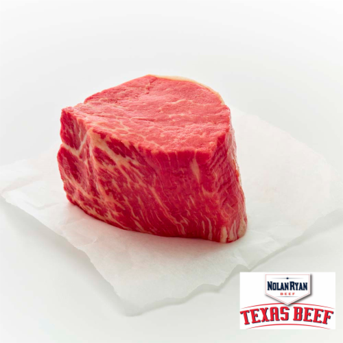 Nolan Ryan Beef Tenderloin Steak (About 2 Steaks per Package) Perspective: front