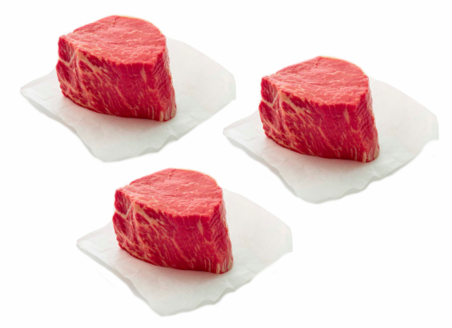 Private Selection™ (About 4 Steaks per Pack) Angus Beef Tenderloin Steak Value Pack Perspective: front