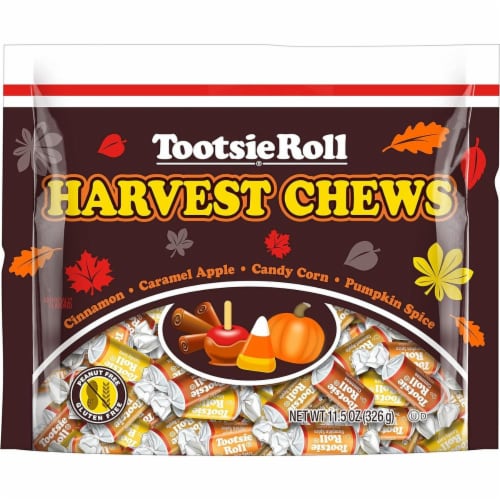 Tootsie Roll Tootsie Harvest Chews 11 5 oz Gluten Peanut Free Pack of