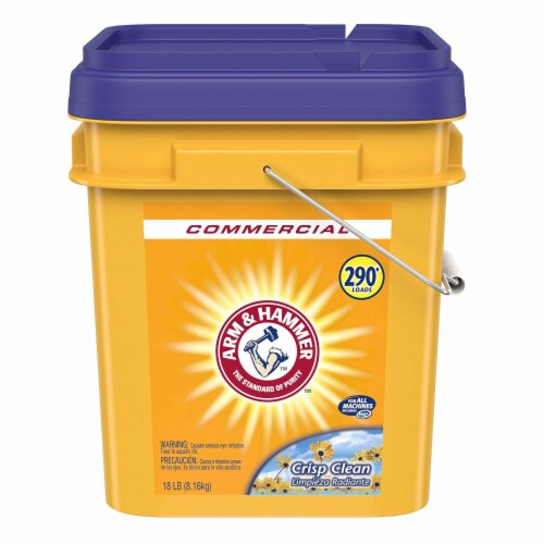 Powder Laundry Detergent, Crisp Clean, 18 lb Pail Powder Laundry Detergent, Crisp Clean, 18 lb Pail