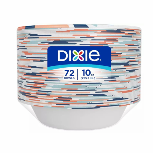 Dixie small paper bowls 10 oz 72 count disposable 72 count smith s