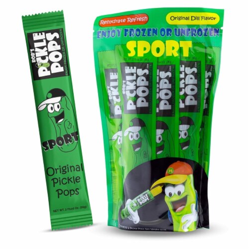 Frozen pickle juice shop