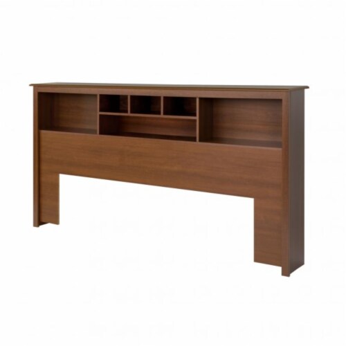 Ergode King Bookcase Headboard, Cherry Perspective: front