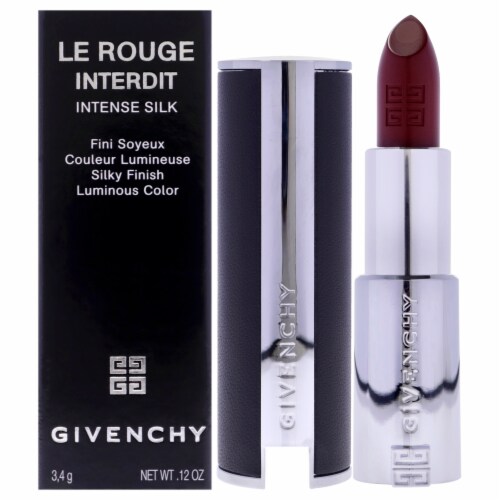 Le Rouge Interdit Intense Silk 117 Rouge Erable Givenchy Women-0.12 oz Lipstick (Refillable) Perspective: front
