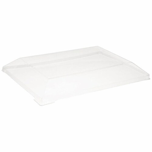 PacknWood 210SAMBQ85 Clear Recyclable Lid Perspective: front