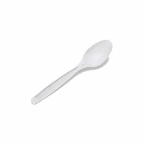 PacknWood 4.92 In. Cornstarch Pla Mini Spoon- Pack Of 1000 Perspective: front