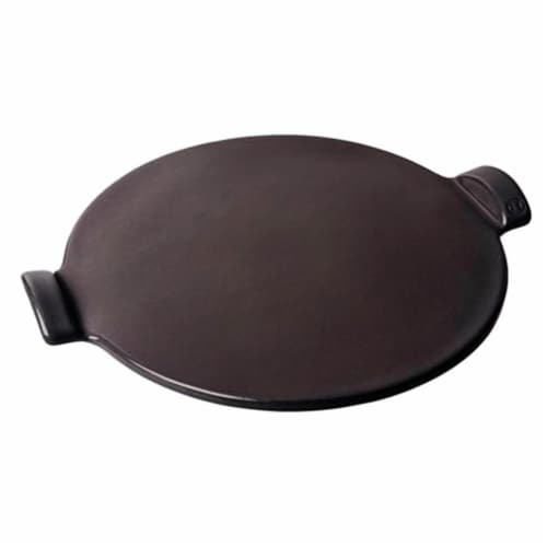 Emile Henry 14 Inch Round Smooth Ceramic BBQ Pizza Stone Bakeware,  Charcoal, 1 Piece - Fry's Food Stores