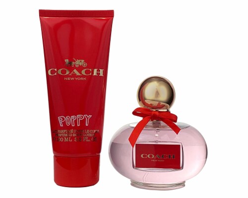 Poppy By Coach Travel Set ( Eau De Parfum 3.3 Fl Oz + Perfumed Body Lotion  3.3 Fl Oz), 2 Pc. Gift Set - Gerbes Super Markets