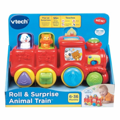 VTech Roll & Surprise Animal Train, 1 Count Kroger