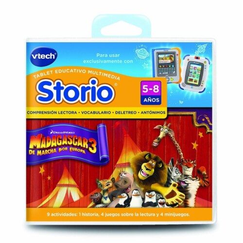 Vtech Spanish - Vtech Storio Juego Madagascar 3 - En Espanol, 1 unit -  Fry's Food Stores